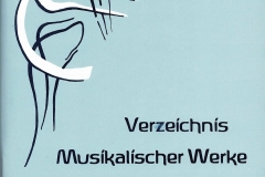 Verzeichnis Musikalischer Werke